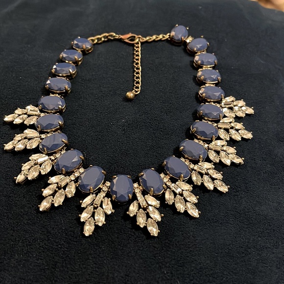 Baublebar navy and crystal necklace - Picture 1 of 2